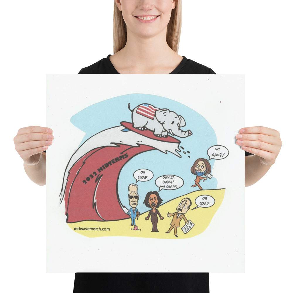 Photo paper poster