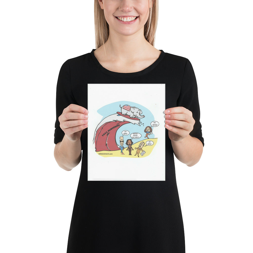 Photo paper poster