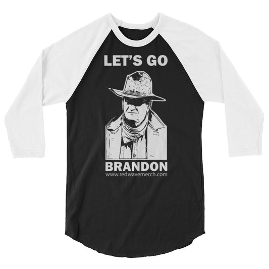 3/4 sleeve raglan shirt