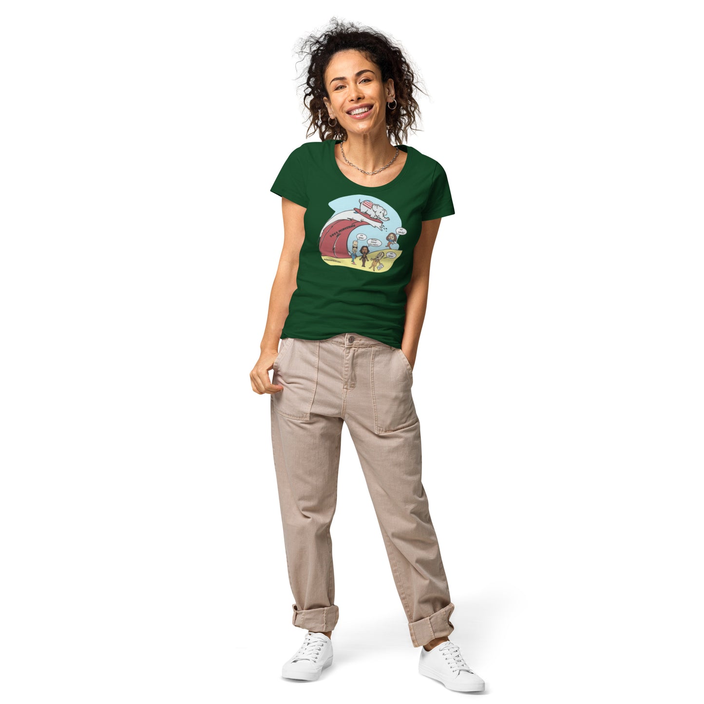 Women’s basic organic t-shirt