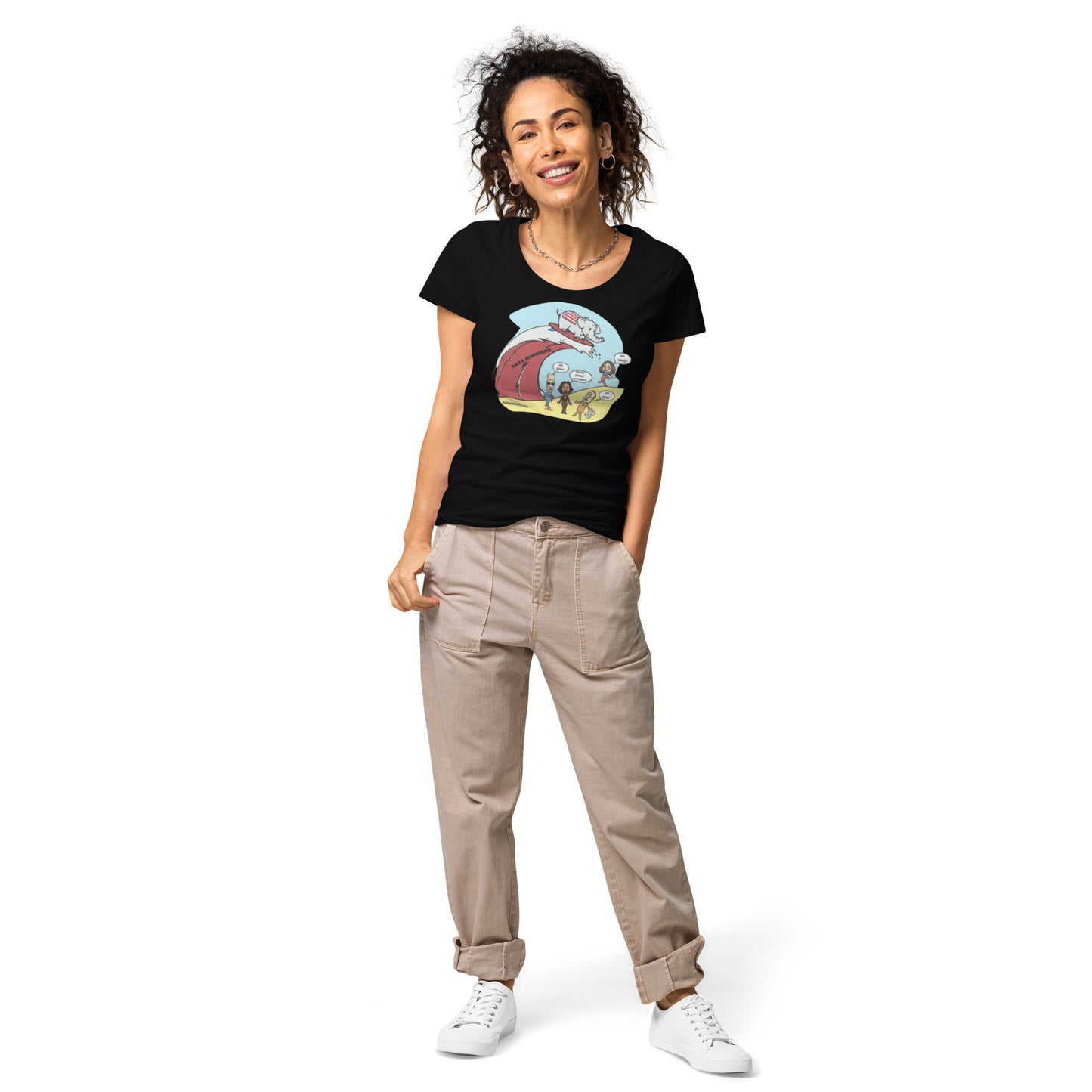 Women’s basic organic t-shirt