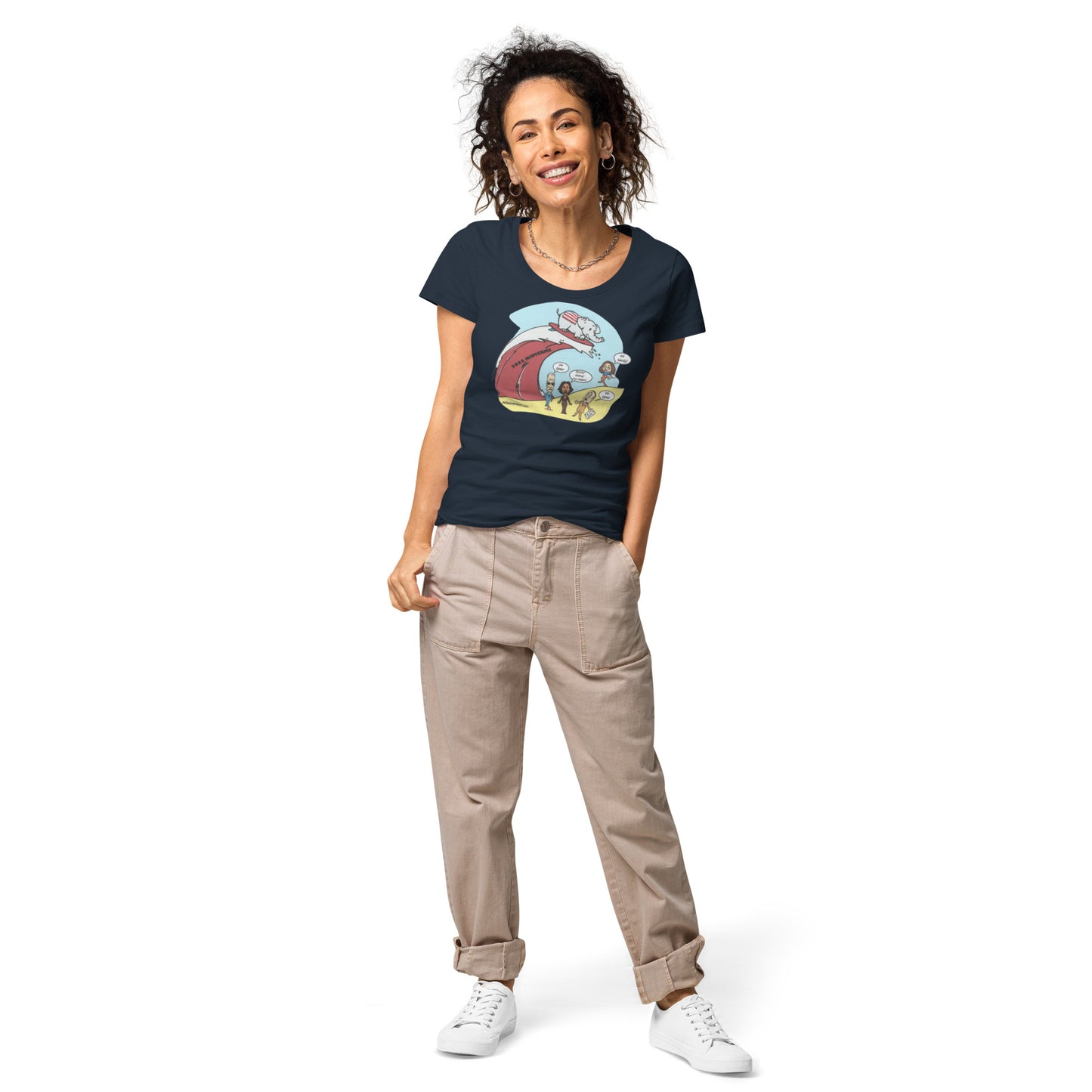 Women’s basic organic t-shirt