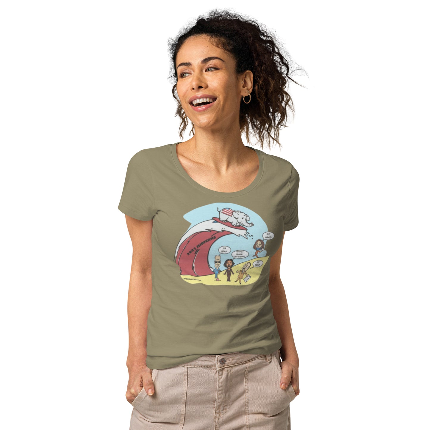 Women’s basic organic t-shirt