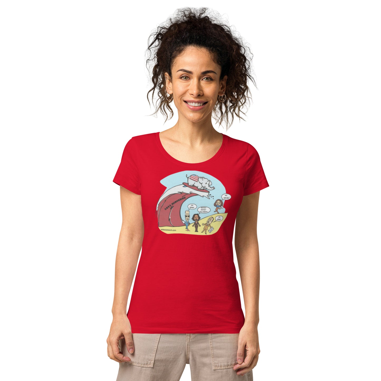 Women’s basic organic t-shirt